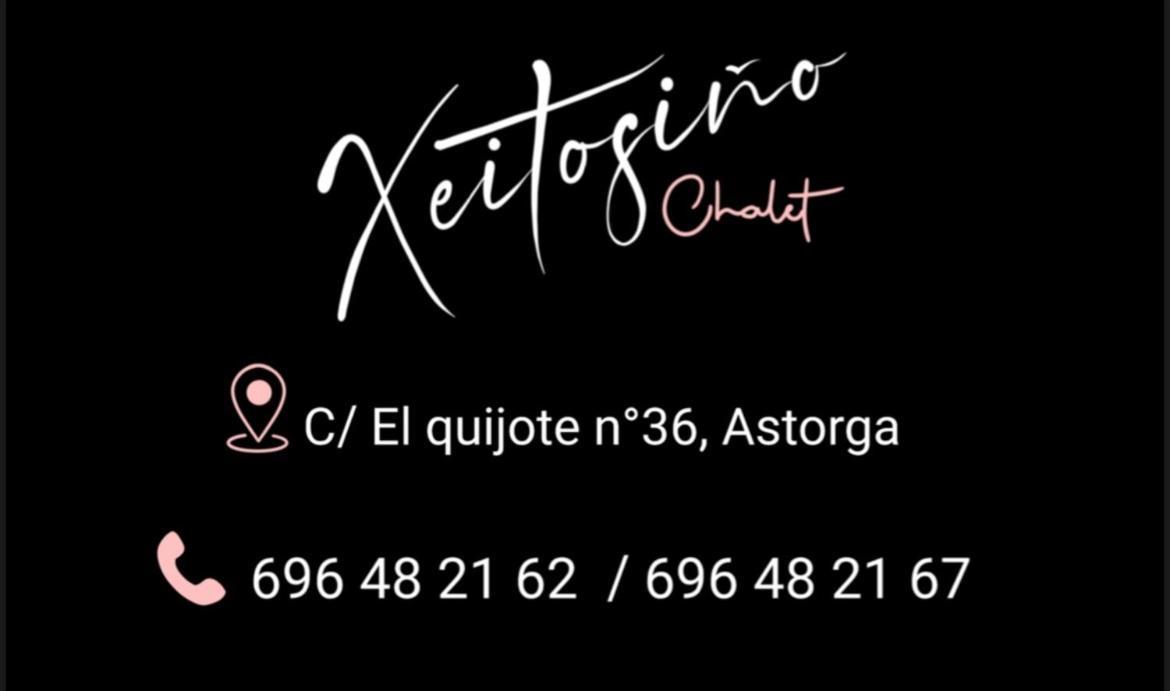 Chalet xeitosiño Astorga Exterior foto